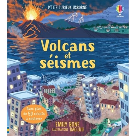 Volcans et séismes - P'tits curieux Usborne