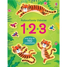 1-2-3 - Autocollants Usborne