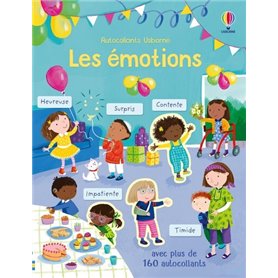 Les émotions - Autocollants Usborne