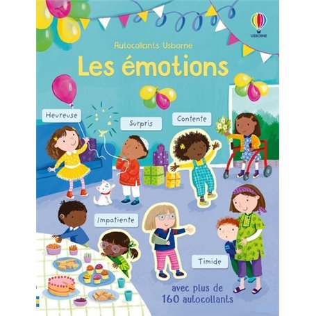 Les émotions - Autocollants Usborne