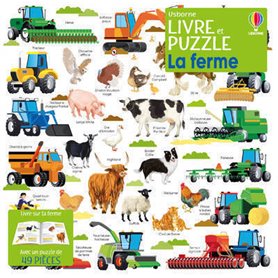 La ferme - Coffret livre et puzzle