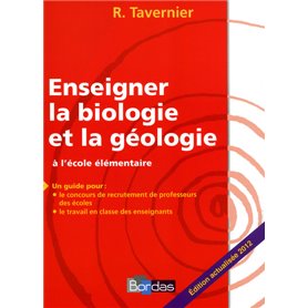 Enseigner la biologie et la géologie à l'école élémentaire