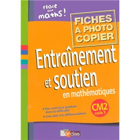 Place aux maths ! Entraînement et soutien en mathématiques CM1 2006 Fiches à photocopier