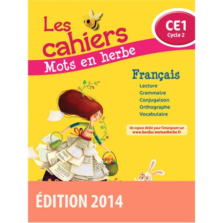 Mots en herbe CE1 2014 Cahier d'exercices