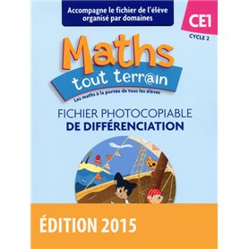 Maths tout terrain CE1 2015 Fichier de différenciation