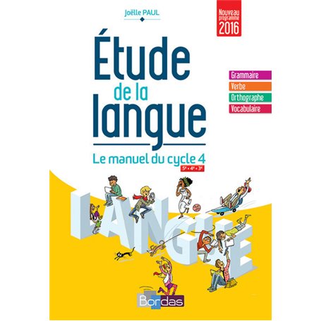 Etude de la langue Cycle 4 2016 Manuel élève