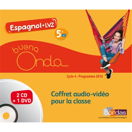Buena Onda Collège Espagnol LV2 5e 2016 Matériel audio-vidéo collectif