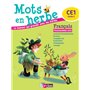 Mots en herbe Français CE1 2016 Manuel élève