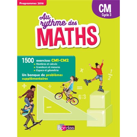 Au Rythme des maths CM 2018 - Manuel élève