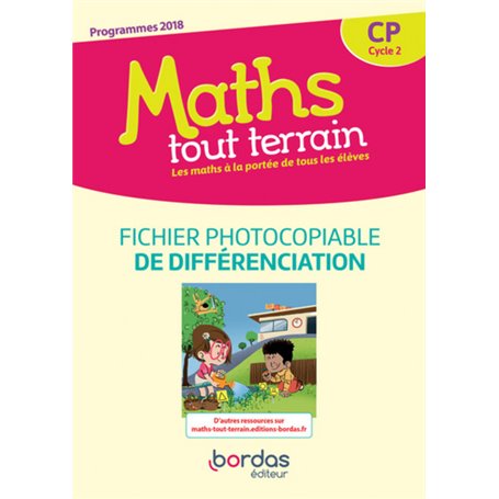 Maths tout terrain CP 2019 Fichier photocopiable de différenciation