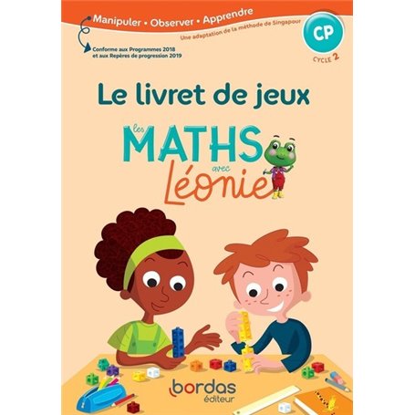 Les Maths avec Léonie CP 2019 Livret jeux