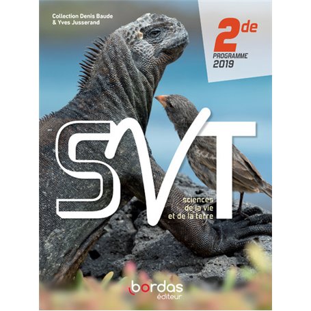 SVT Baude Jusserand 2de 2019 - Manuel de l'élève