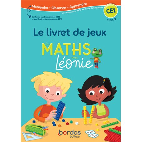 Les Maths avec Léonie CE1 2020 Livret jeux