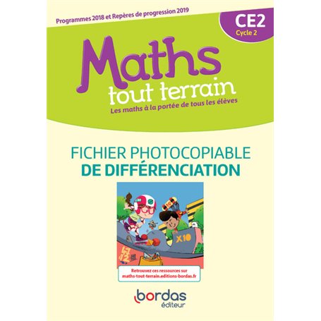 Maths tout terrain CE2 2020 Fichier photocopiable de différenciation