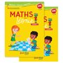 Les Maths avec Léonie CM1 2022 Cahiers de l'élève N°1 et N°2 sous film