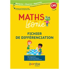Les maths avec Léonie - CM1 - 2022 - Fichier de différenciation photocopiable