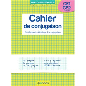 Les cahiers Bordas - Cahier de conjugaison CE1 CE2