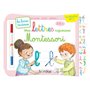 Les livres-ardoises - Mes lettres rugueuses Montessori