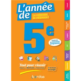 L'année de 5e - Tout pour réussir