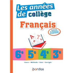 Les années de collège - Français