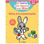 Je colorie sans dépasser avec Olive - Olive à la maternelle