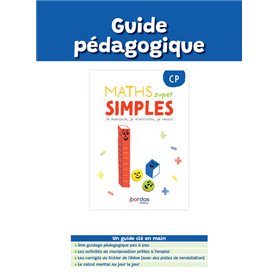 Maths super simples CP - 2023 - Guide pédagogique