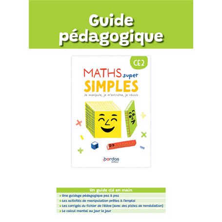 Maths super simples CE2 - 2023 - Guide pédagogique