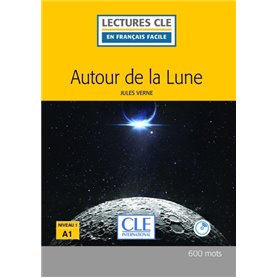 Autour de la lune Lecture FLE + CD 2ème édition