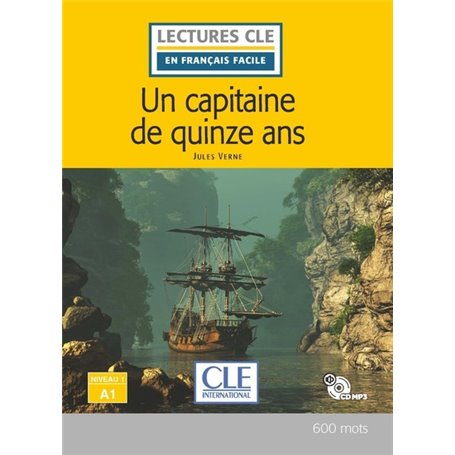 Un capitaine de 15 ans - niveau A1 + CD - 2ème édition