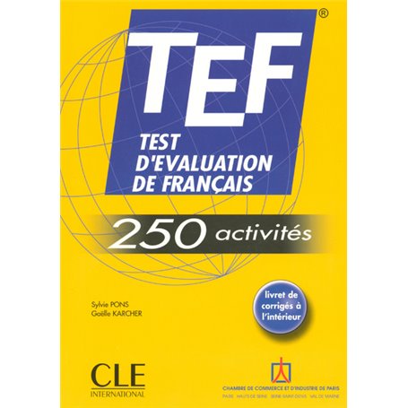 Tef 250 activites - test d'evaluation de francaislivret de corriges a l'interieur