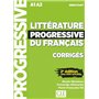 Corrigés Littérature débutant progressive Français2e edition