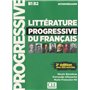 Littérature progressive du français - Intermédiaire + CD 2e éditon NC