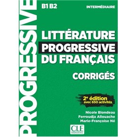 Littérature progressive du français Intermédiairecorrigés 2ed