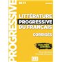 Corrigés Littérature progressive avancé NC