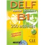 Nouveau delf junior scolaire b1 200 activites + 1cd audio nouveau diplome + livret corriges