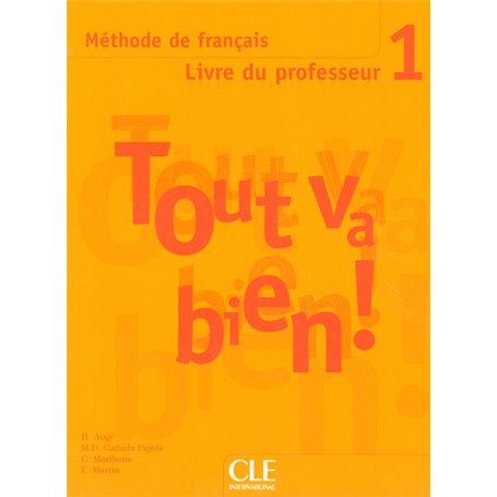 Tout va bien niv 1 livre du professeur defrancais