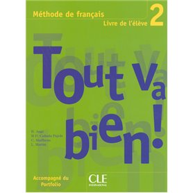 Tout va bien 2 eleve de francais +portfolio