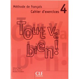 Tout va bien niv.4 cahier d4exercices de francais + 2 cd