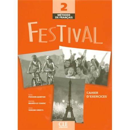 Festival 2 de francais cahier d'exercices + cd