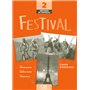 Festival 2 de francais cahier d'exercices + cd