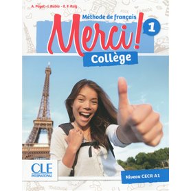 Merci Collège 1 élève + exercices + DVD CLE