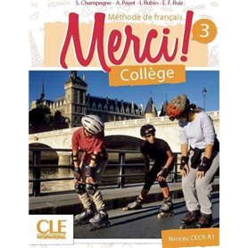 Merci collège 3 élève + exercices + Dvd NC