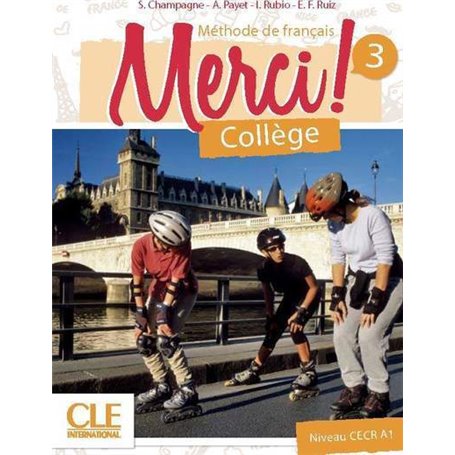 Merci collège 3 élève + exercices + Dvd NC