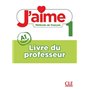 J'aime niveau 1 livre du professeur