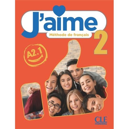 J'aime niveau 2 livre de l'élève