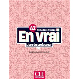 EN VRAI LIVRE DU PROFESSEUR niveau A2