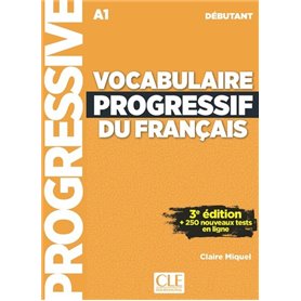 Vocabulaire progressif du français débutant 3e édition + CD