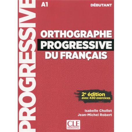 Orthographe progressive débutant + CD 2e édition Nouvelle couverture