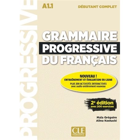 Grammaire progressive déb. complet + appli + CD 2e édition