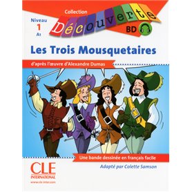 Livret de bande dessinee les trois mousquetaires 1 - decouverte